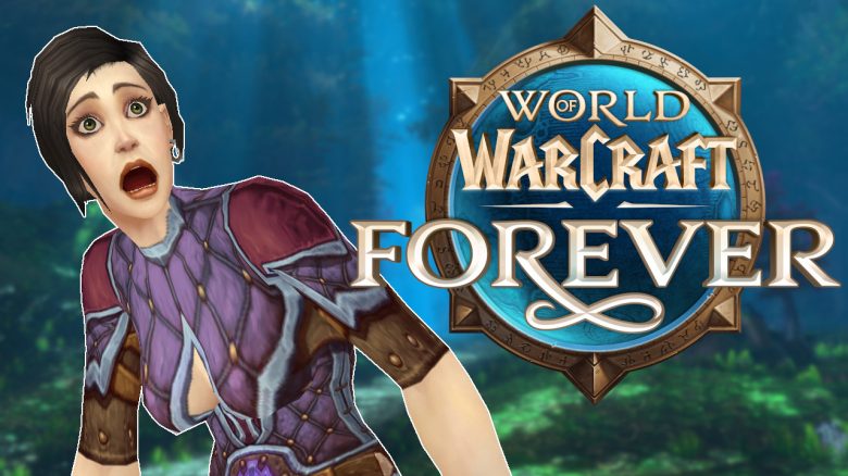 WoW Forever Human Female shocked titel title 1280x720