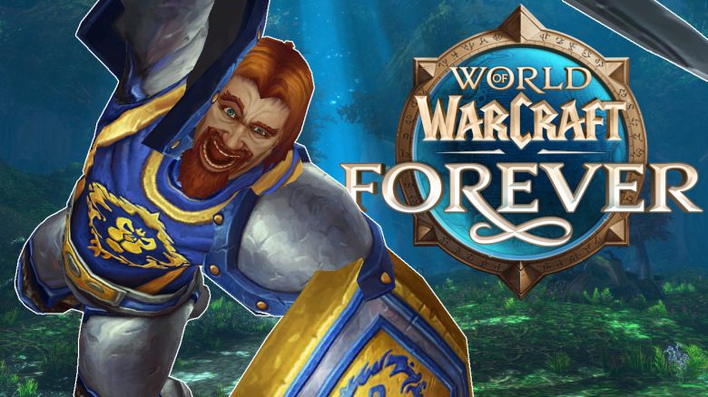 WoW Forever Humnan Warrior Cheer titel title 1280x720
