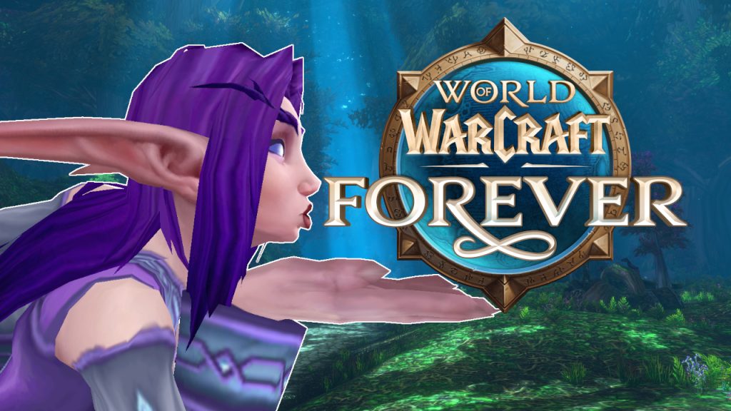 WoW Forever Night Elf New Lighting titel title 1280x720