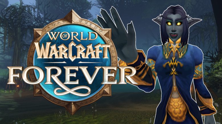 WoW Forever Night Elfe Shendralas Wave titel title 1280x720