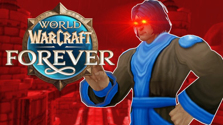 WoW GM Red Eyes with Forever Logo titel title 1280x720