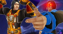 WoW Game Master glow Eyes Pointing at paladin flex titel title 1280x720