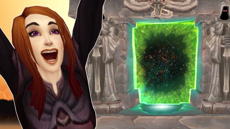 WoW Human Cheer Dark Portal titel title 1280x720