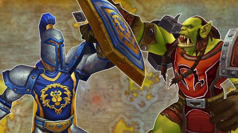 WoW Human Vs Orc World Map titel title 1280x720