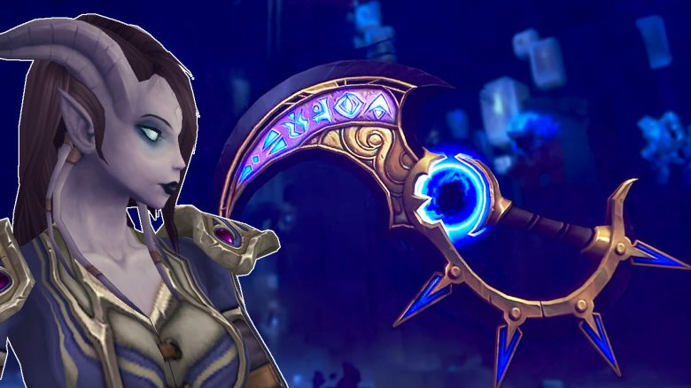 WoW Midnights Edge Legendary Dagger Draenei titel title 1280x720
