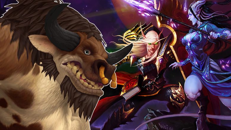 WoW Tauren Burning Crusade Grin titel title 1280x720