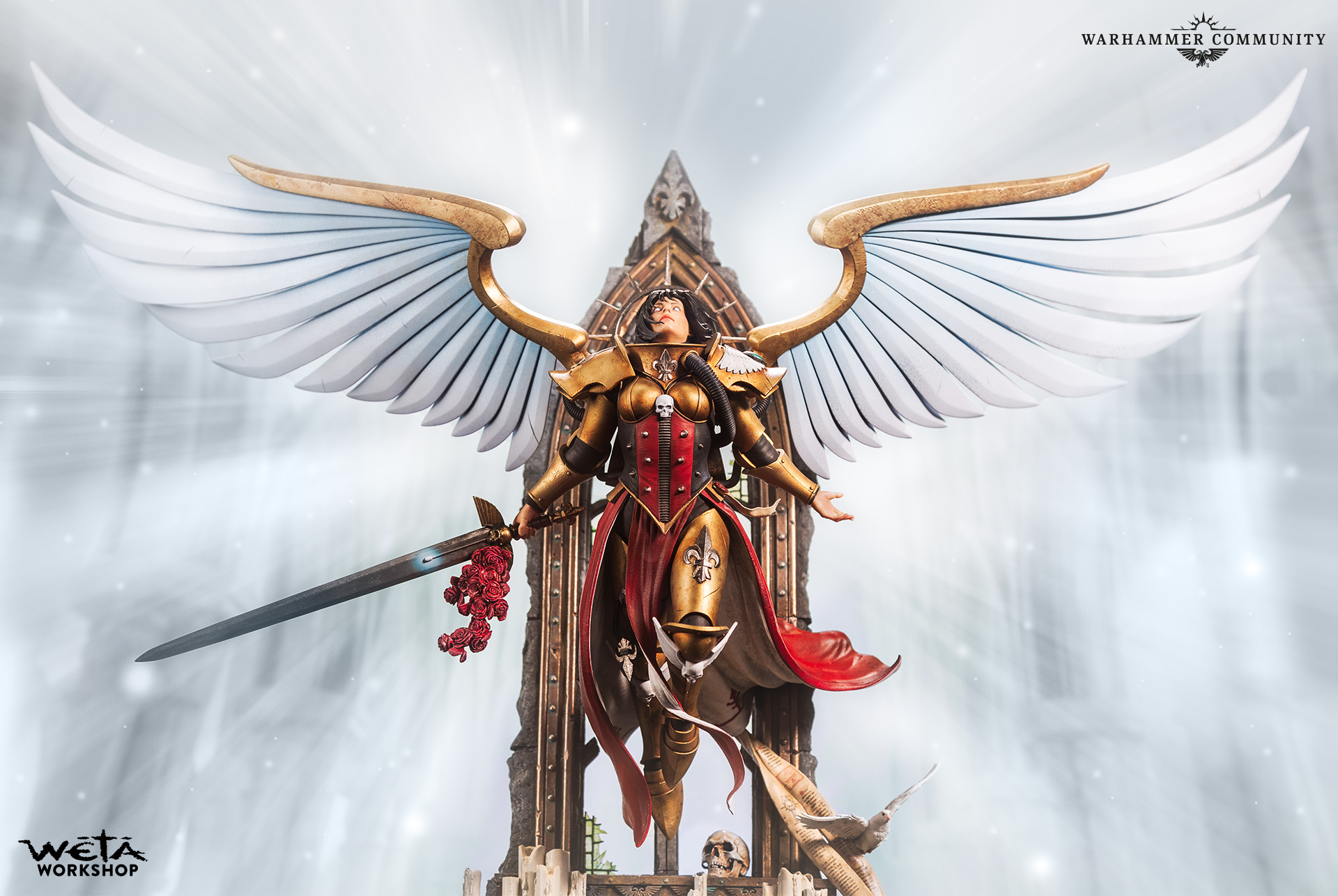 warhammer 40k weta living saint celestine official