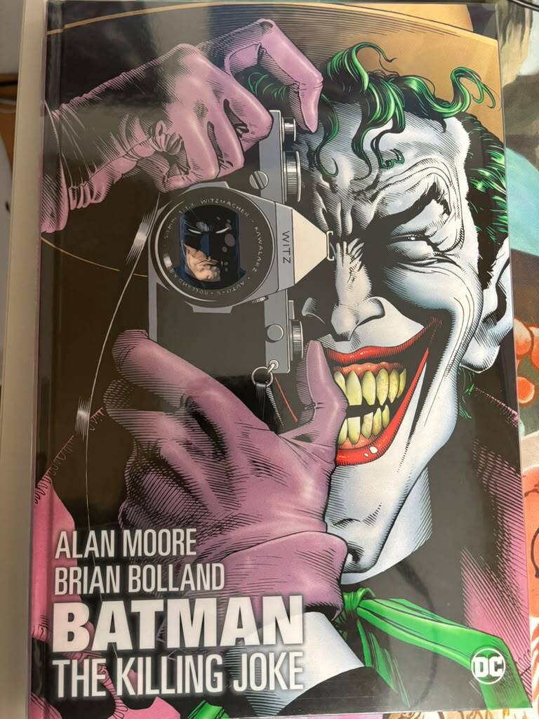 Batman The Killing Joke Cover Deluxe Edition Alan Moore Brian Bolland