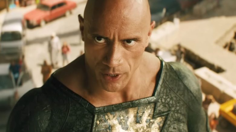 Black Adam The Rock wütend
