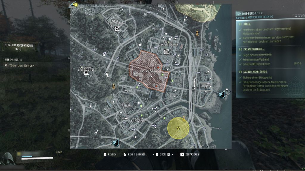 COD MW4 DMZ Map und Quests