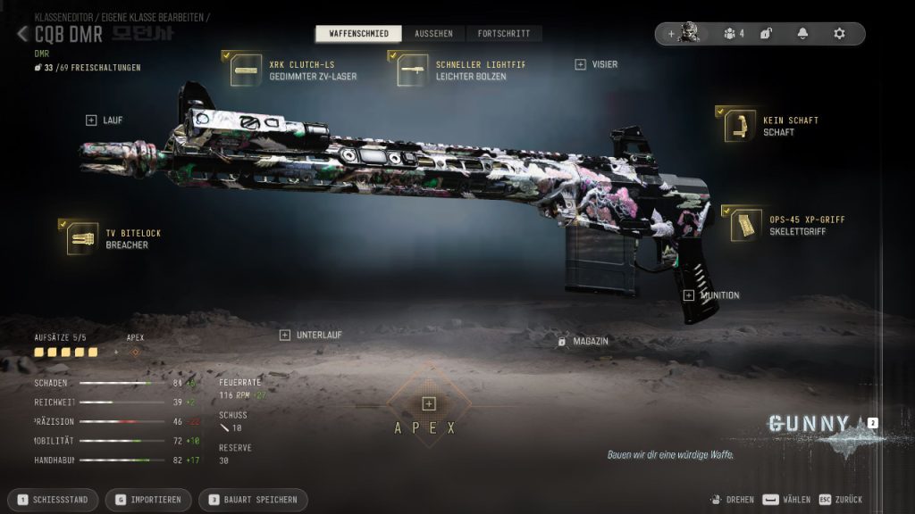 CoD MW4 Osiris Build Screenshot