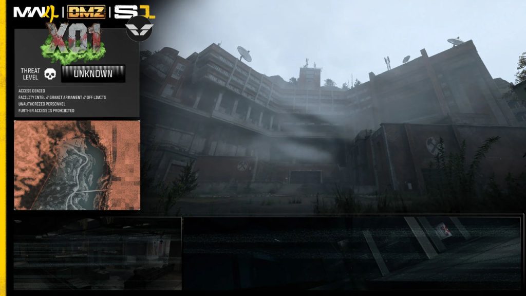 CoD MW4 Season 1 DMZ Location X01