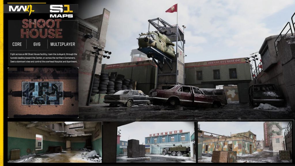 CoD MW4 Season 1 Map Shoot House