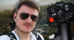 Dariusz Pilotenbrille mit HOTAS