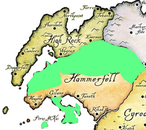 Elder Scrolls Hammerfell currently playable