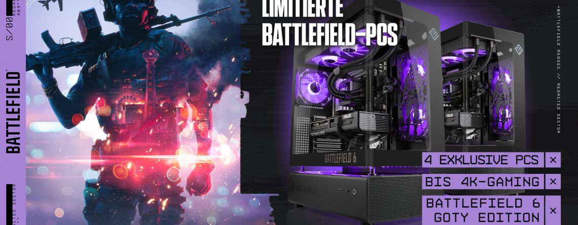 Diese vier Gaming-PCs sind ein Traum für jeden Battlefield Fan – Jetzt inkl. der GOTY-Edtion