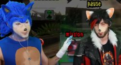 HandOfBlood und Sterzik als Sonic und Shadow