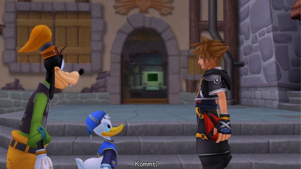 Kingdom Hearts 2 Goofy DOnald Sora