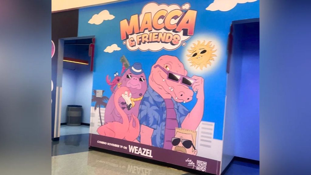 Macca & Friends Werbung in Miami