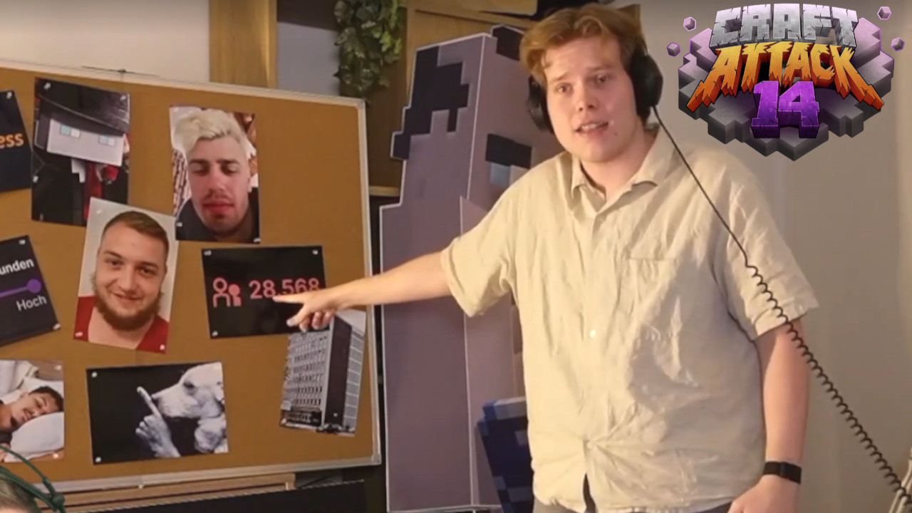 Twitch-Streamer schmiedet in Craft Attack 14 kapitalistischen Superplan ...