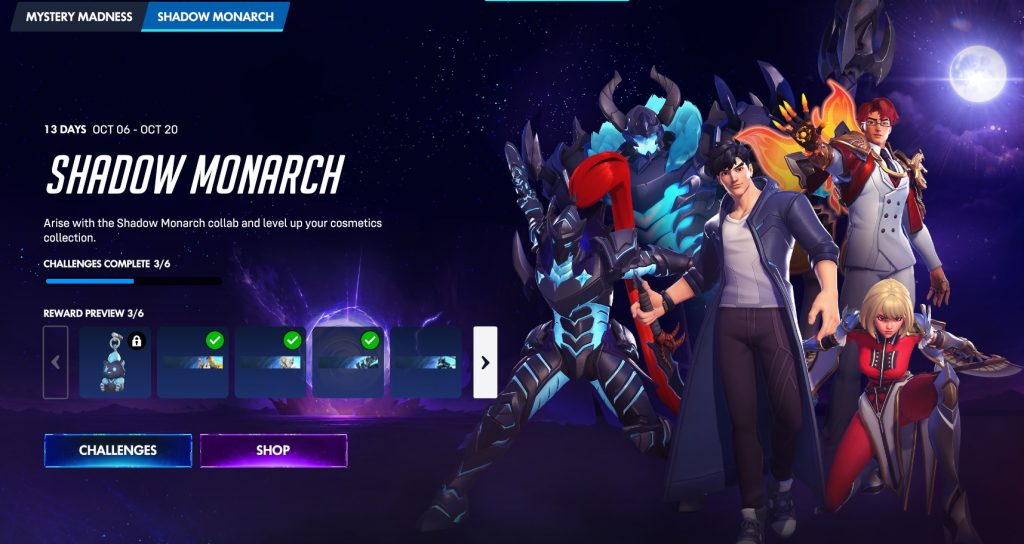 Overwatch Shadow Monarch Event