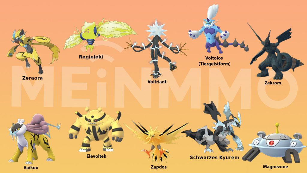 Pokemon GO beste Angreifer vom Typ Elektro