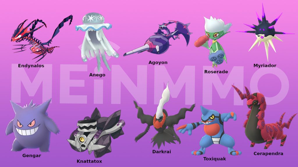 Pokemon GO beste Angreifer vom Typ Gift