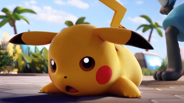 Pokemon Unite Pikachu schockiert