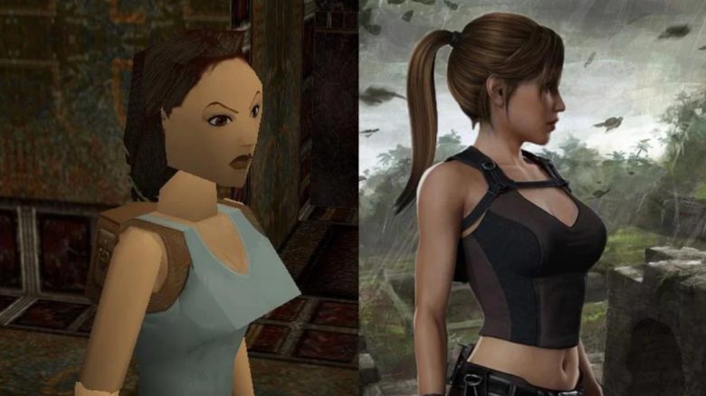 Titelbild Lara Croft Tomb Raider alt vs neu