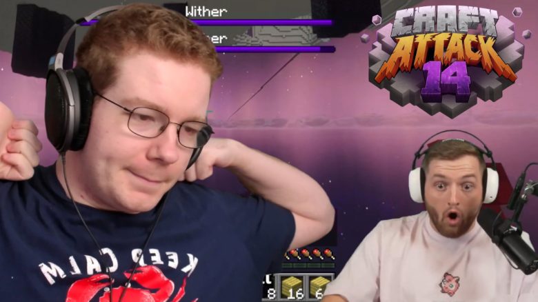 Trymacs musste in Craft Attack 14 gerettet werden