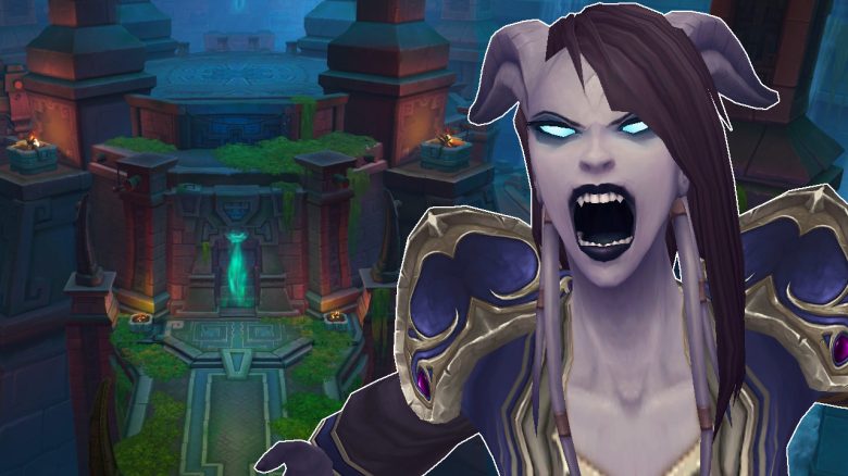 WoW Draenei Angry Labyrinth Kindojan titel title 1280x720