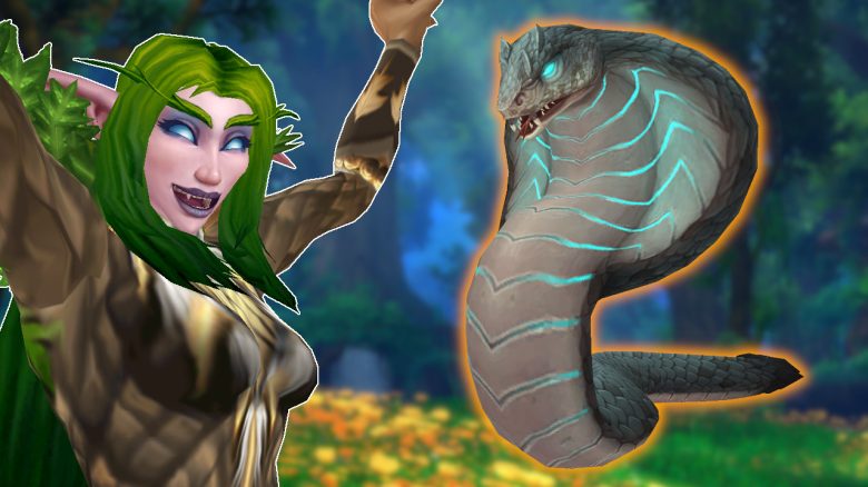 WoW Druid Cheer Snake Form titel title 1280x720