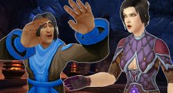 WoW Forever Game Master Cower Human Female Angry titel title 1280x720
