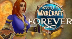 WoW Forever Human Female Logo with Map titel title 1280x720
