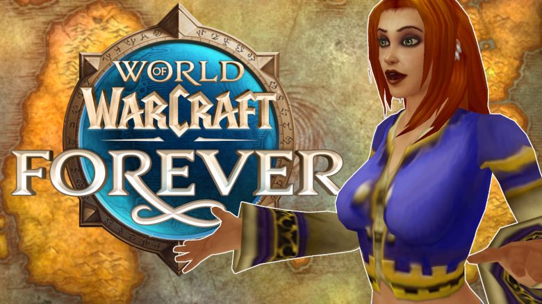 WoW Forever Human Female Talk Logo titel title 1280x720