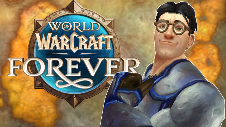 WoW Forever Human with glasses titel title 1280x720
