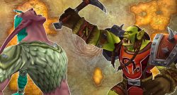WoW Forever Orc Night Elf battle 1280x720