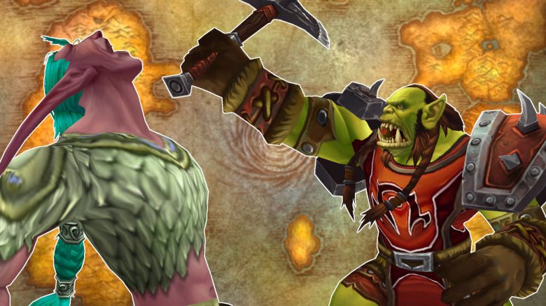 WoW Forever Orc Night Elf battle 1280x720