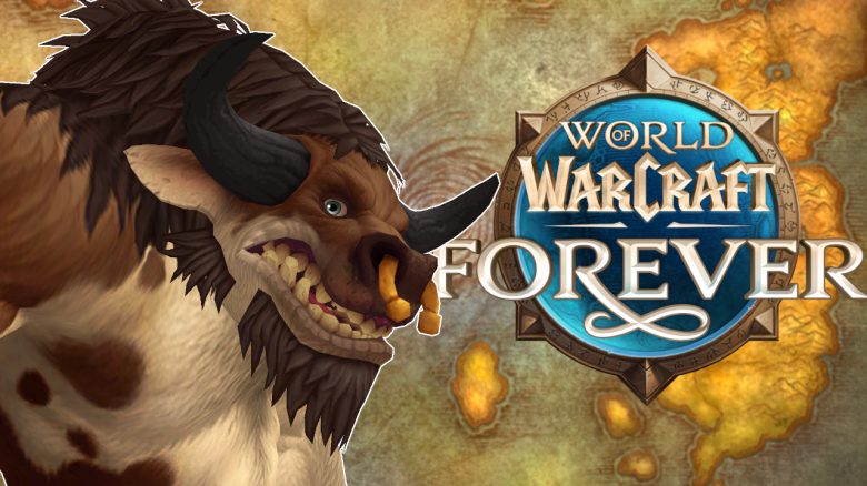 WoW Tauren Smile Forever titel title 1280x720