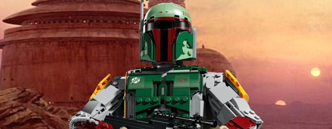 Boba Fett aus Star Wars gibt es als LEGO-Statue gerade zum neuen Tiefpreis im Angebot