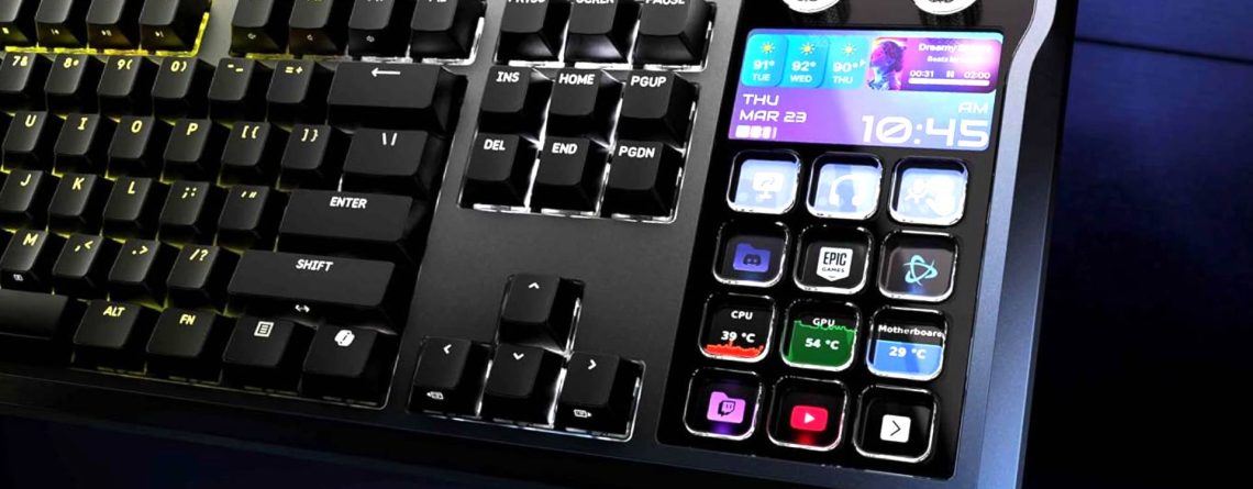 High-End-Tastatur mit integriertem Stream Deck: Corsairs Galleon 100 SD gibt es gerade zum Tiefpreis